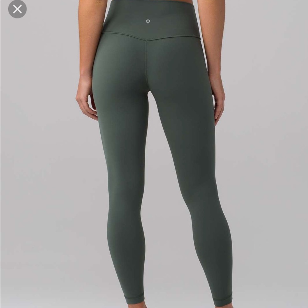 ALIGN PANT II DARK FOREST SIZE 6
